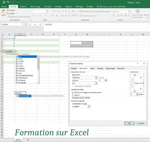 Formation tableur (Excel)
