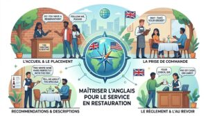 Maîtriser l&rsquo;anglais pour le service en restauration